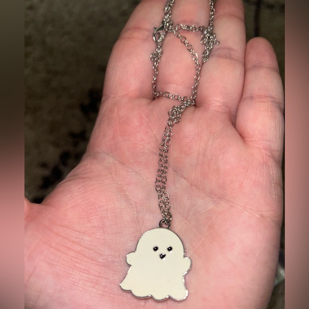 Various Color Chain Friendly Ghost Necklaces